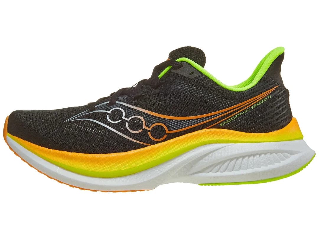 Saucony Endorphin Speed 5 — Black/VO2 — vista 1